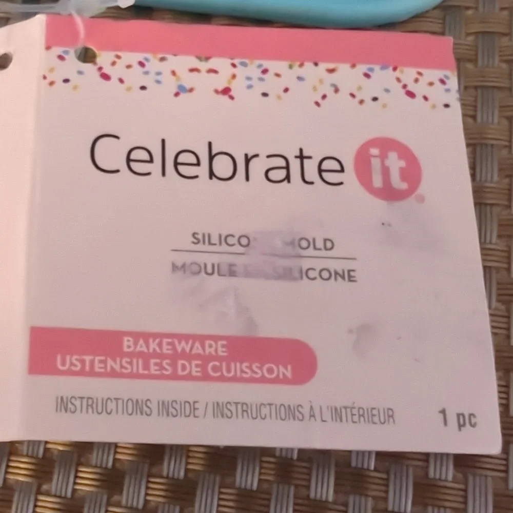 Celebration silicone unicorn mold